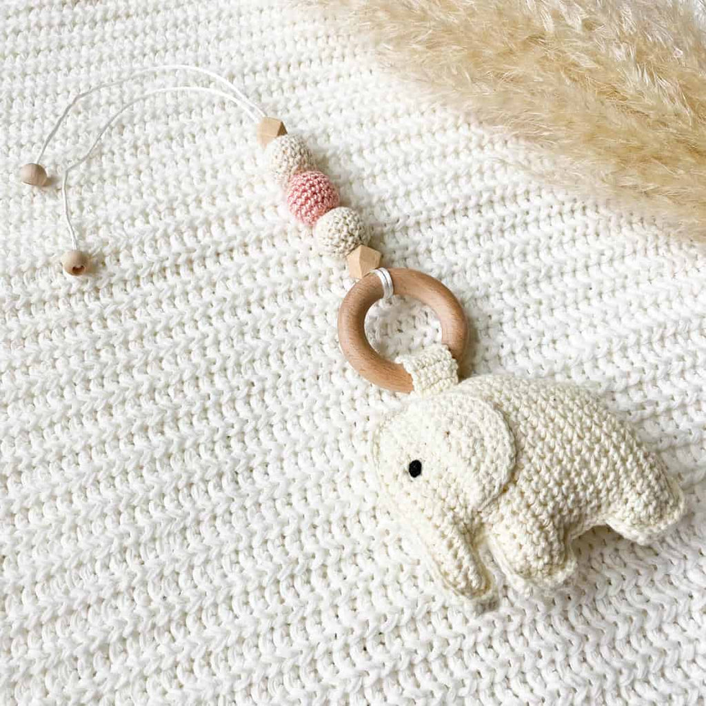 Maxi Cosi Anhänger "Pinkes Bärchen"