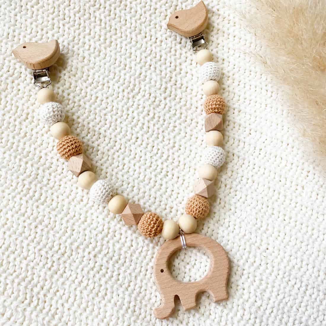 Kinderwagenkette "Kleiner Braunbär"