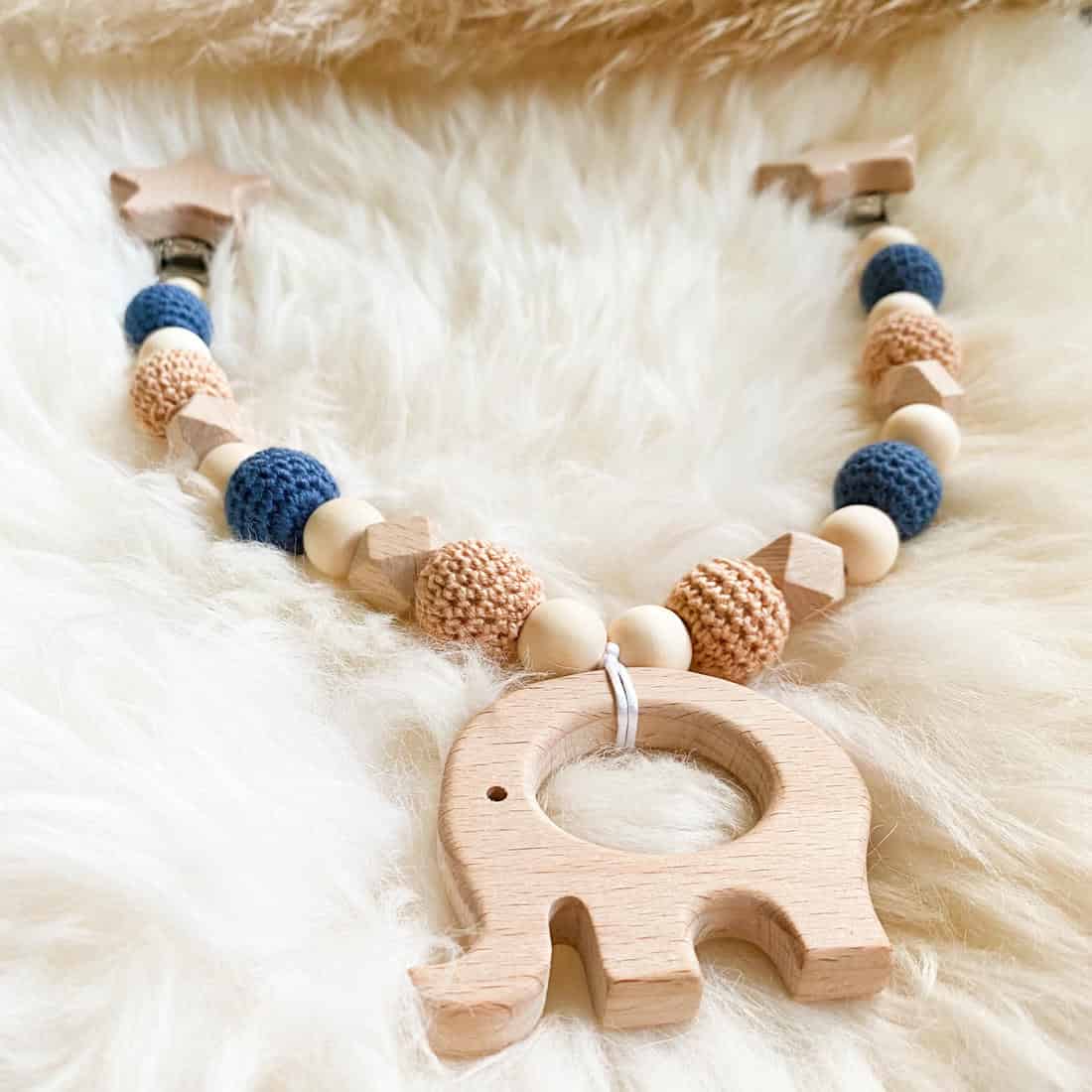 Kinderwagenkette "Krümelmonster"