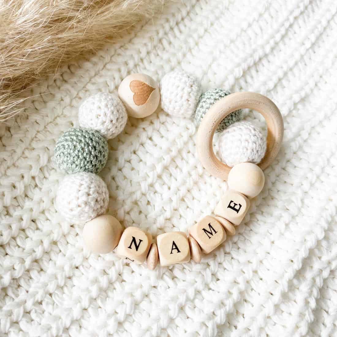 Beissring "Minzblättchen"