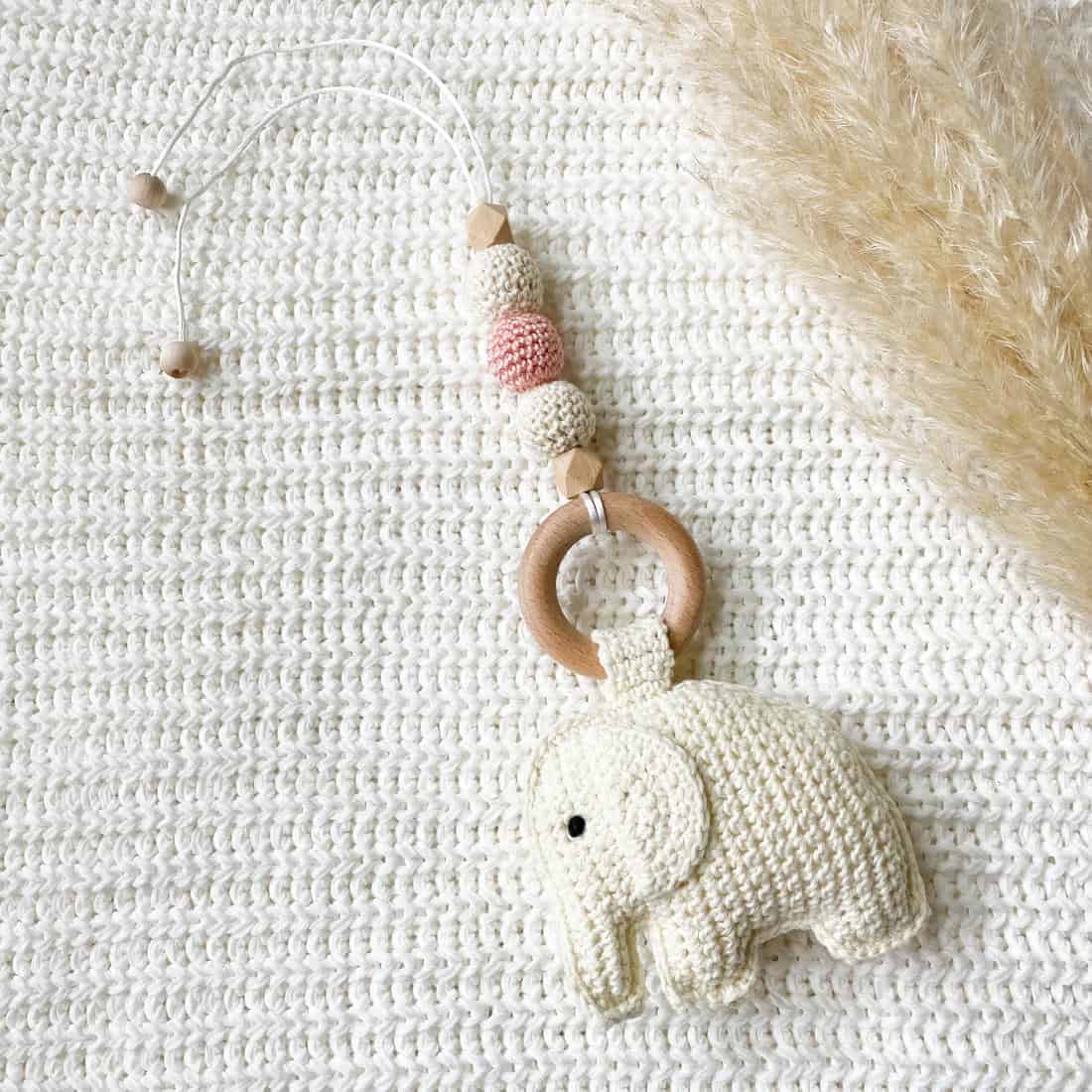 Maxi Cosi Anhänger "Pinkes Bärchen"