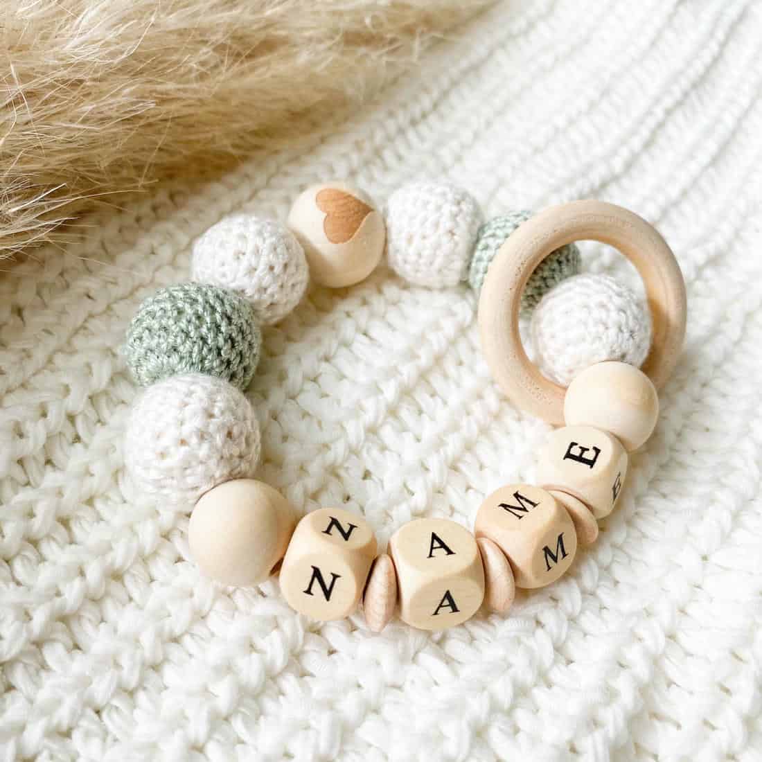 Beissring "Minzblättchen"