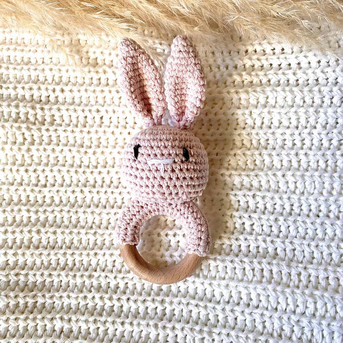 Rassel "Kleiner Hase Pink"