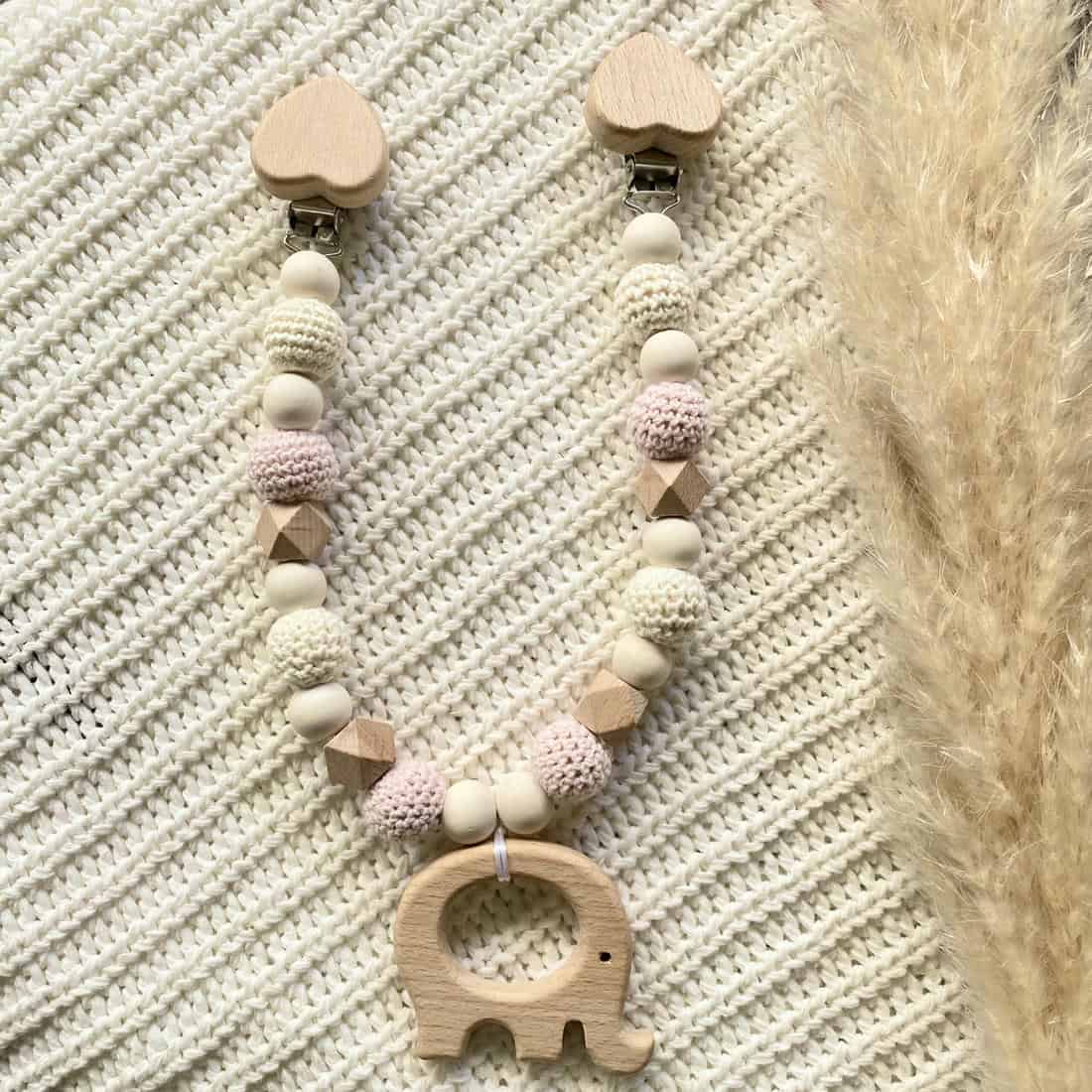 Kinderwagenkette "Fliedertraum"