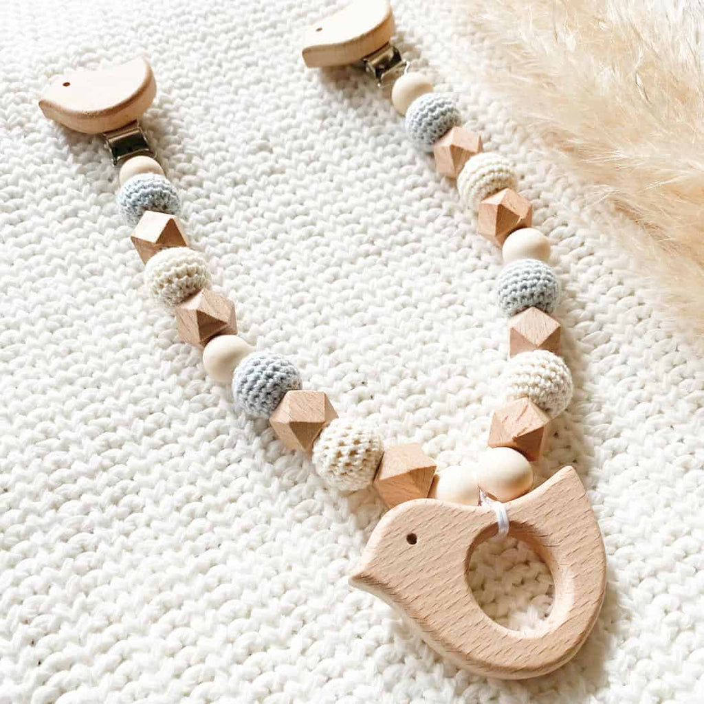 Kinderwagenkette "Engelsblau"