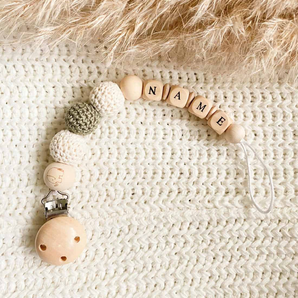 Schnullerkette  "Maiglöckchen"