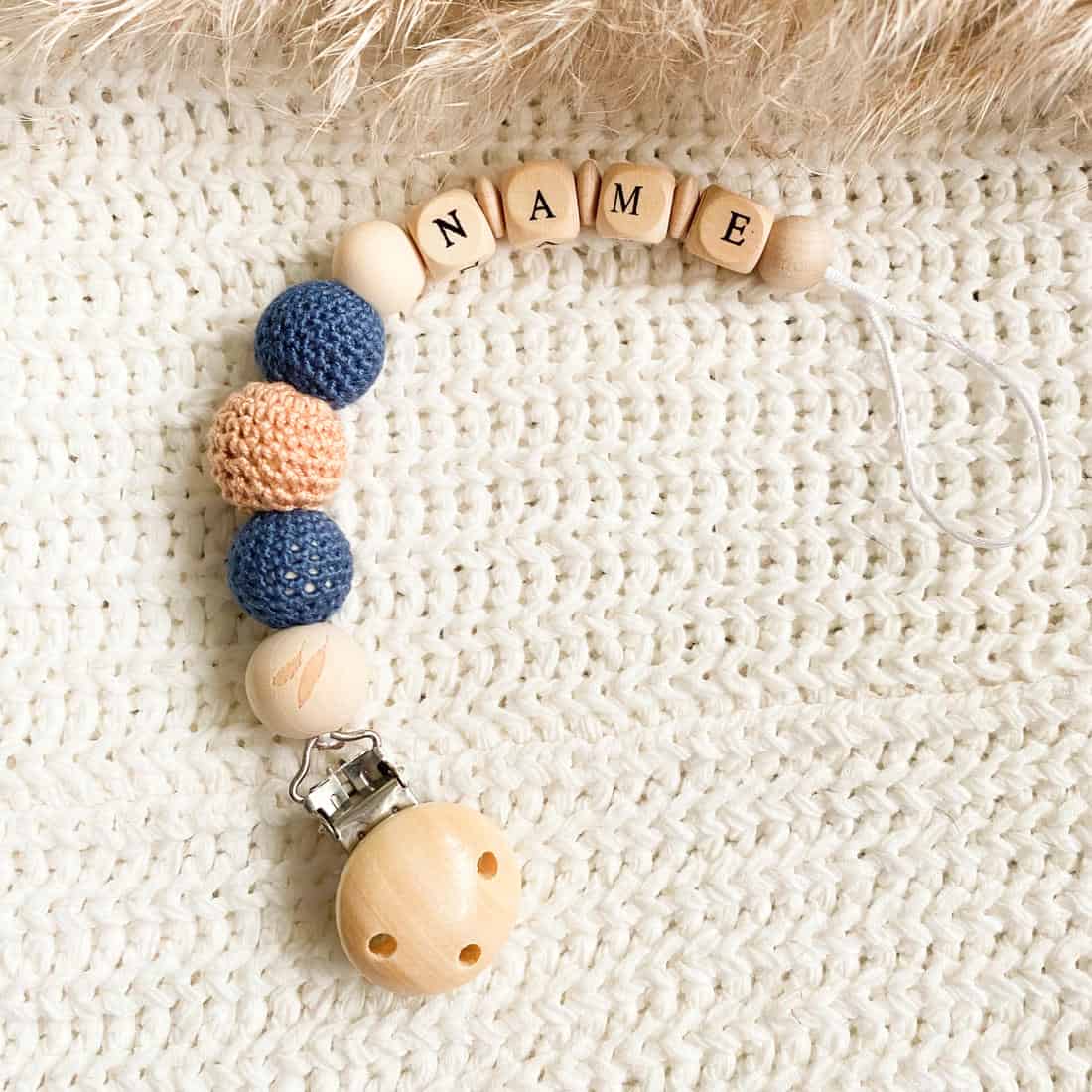 Schnullerkette "Krümelmonster"